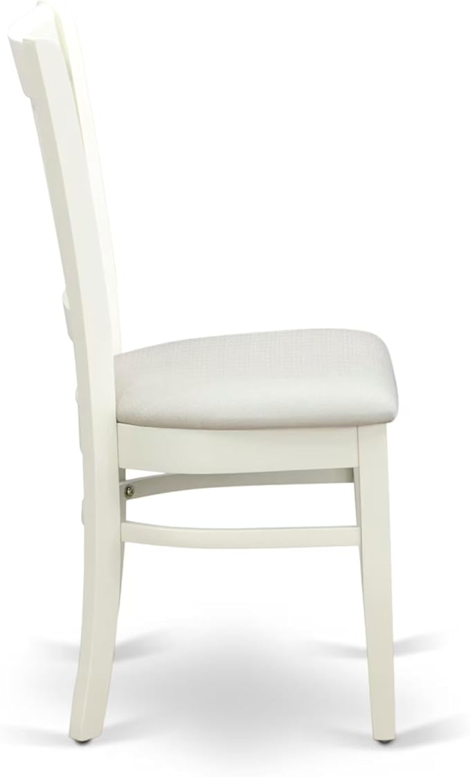 East West Furniture ANVA3-LWH-C 3 Piece Dining Table Set