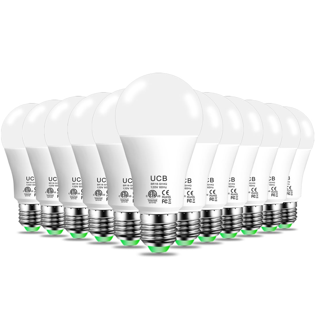 UCB Alexa Light Bulb 130W Equivalent, Smart Light Bulbs Warm White to Daylight Tunable, A19 E26 Bluetooth LED Bulbs Work with Alexa Only for Bedroom Kitchen Living Office No WiFi Required 4 Pack