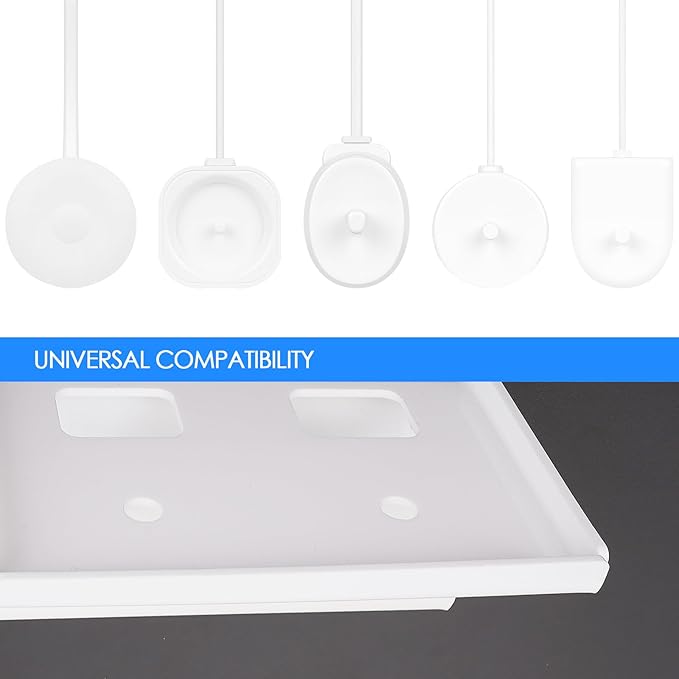 Acrylic Electric Toothbrush Holder Wall Mounted, Electric Toothbrush Cord