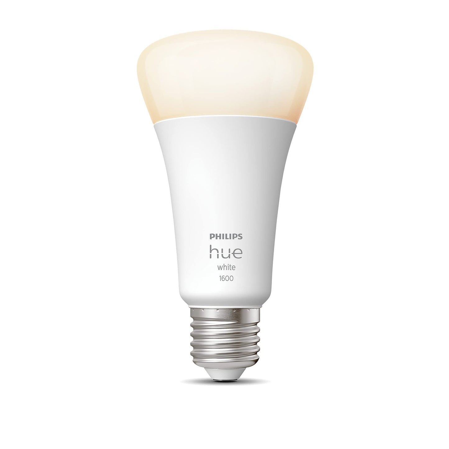 Philips Hue White Smart Light Bulb 100W - 1600 Lumen [E27 Edison Screw] with Bluetooth, Works with Alexa, Google Assistant, Apple Homekit