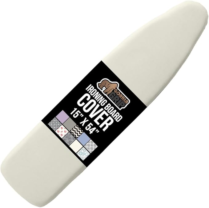 GORILLA GRIP The Original Ironing Board Cover and Pad, Silicone Coating