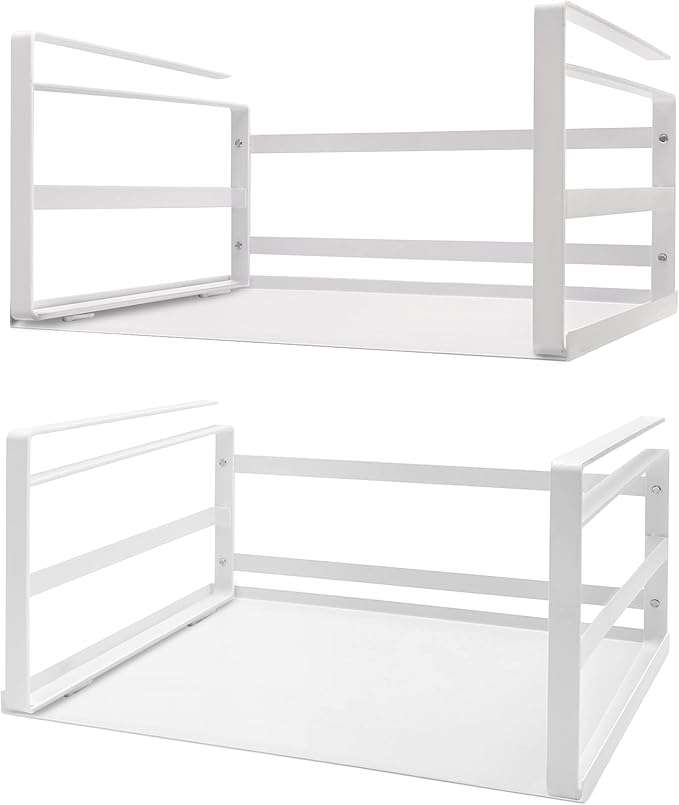 Nxconsu 2Pack Under Shelf Storage Basket Organizer Hanging Holder