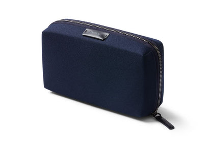 Bellroy Tech Kit (Tech Accessories Organizer Pouch, Zipper Closure, Stores Power Bank, Phone Charger, Cables & More) (Navy)