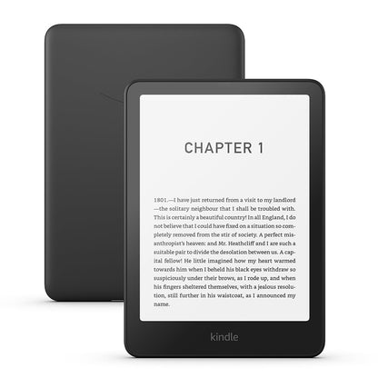 Amazon Kindle Paperwhite (16 GB) – Our fastest Kindle ever, with new 7" glare-free display and weeks of battery life – Without Ads - Black