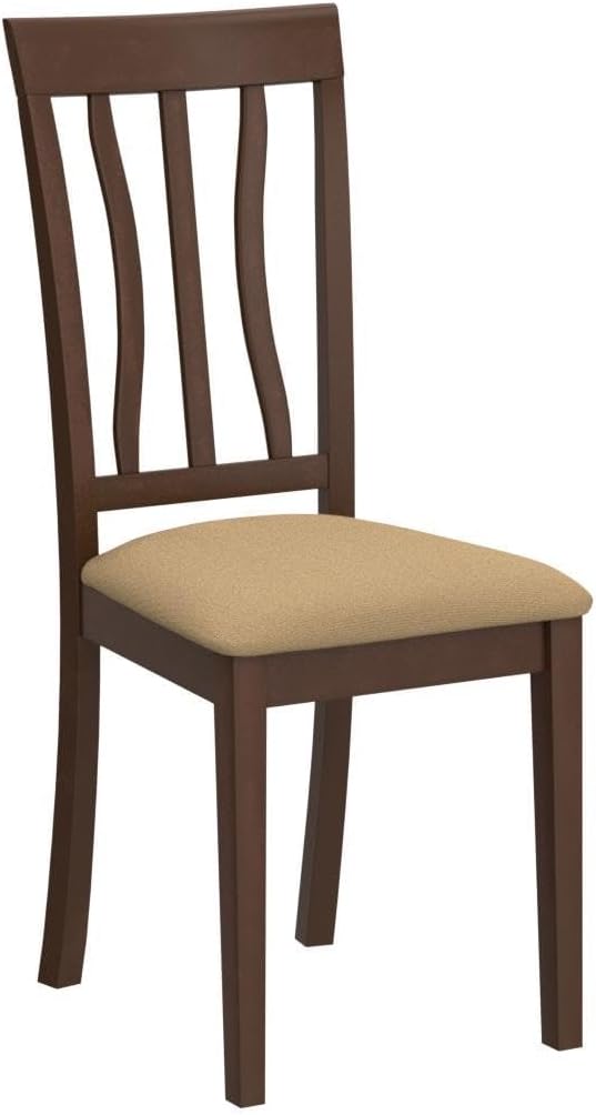 East West Furniture ANC-CAP-C Antique Kitchen Dining Chairs