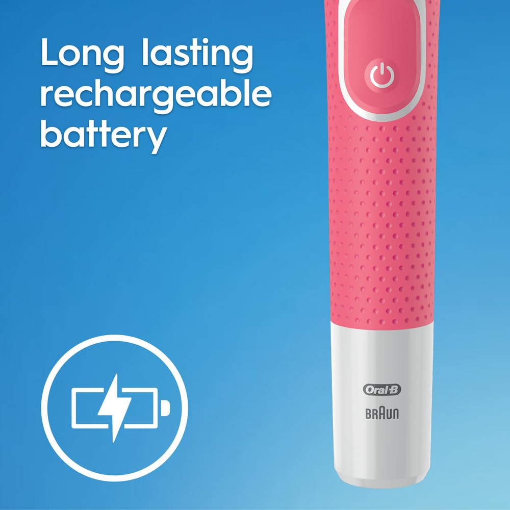 Oral-B Pro 100 Whitening Electric Toothbrush, Pink