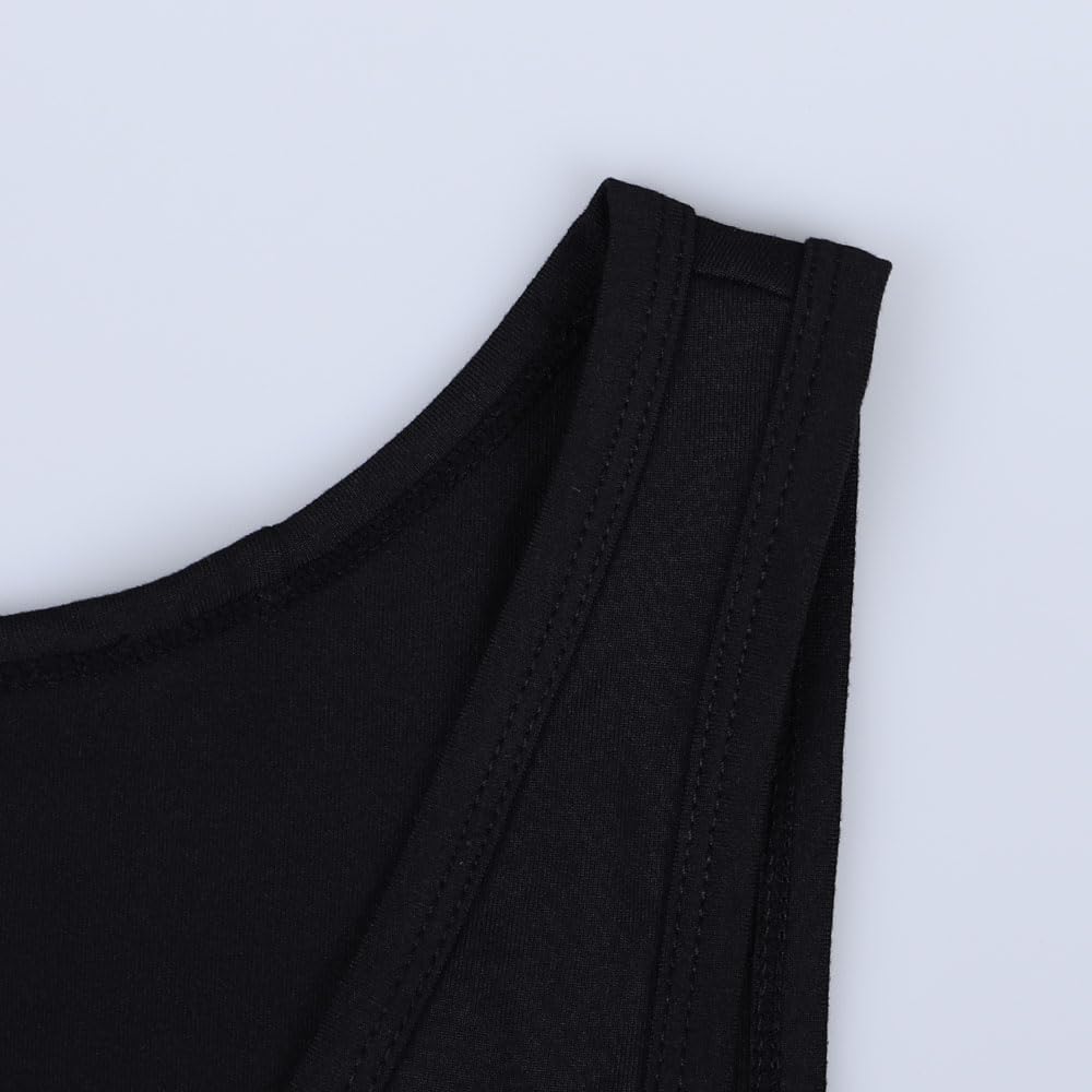 palglg Mens Sports Singlet & Active Tank Tops-Men's One Piece Workout Singlet/Lightweight/Quick-Dry/for Home Yoga,Training, Bodybuilding Black S