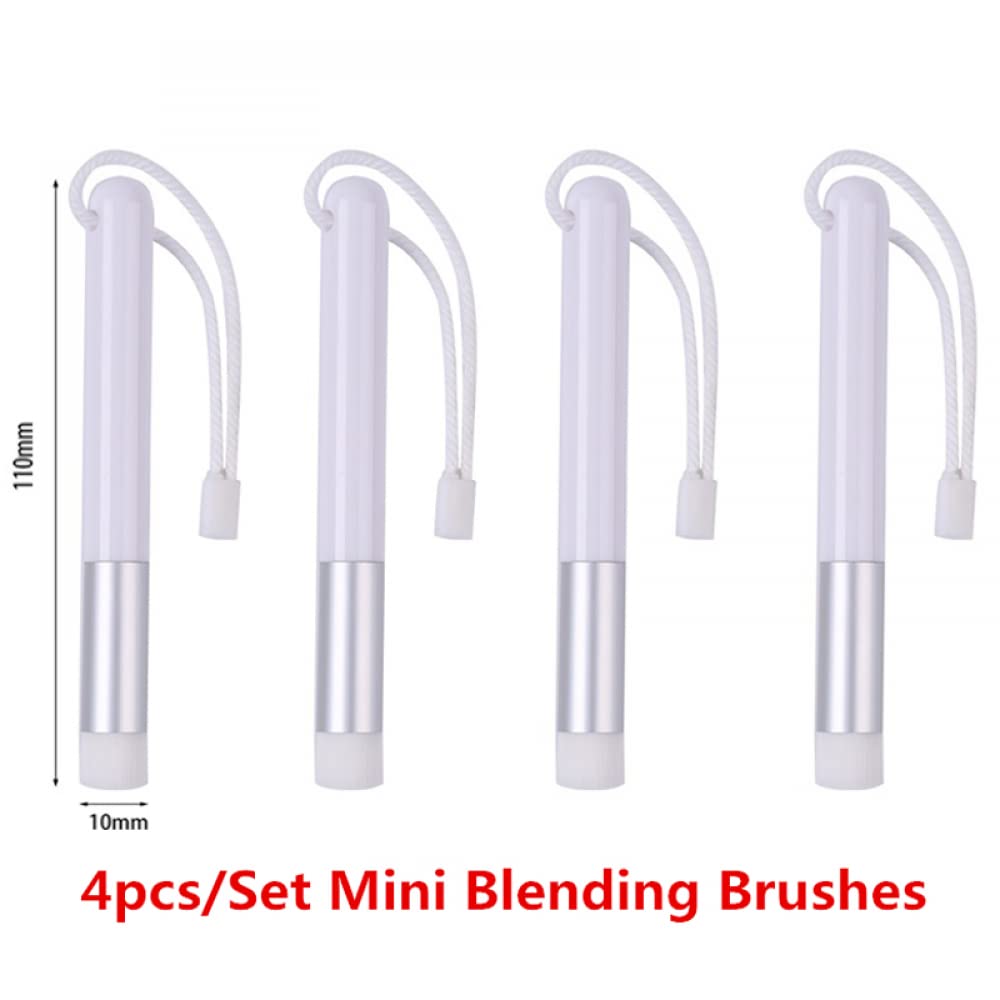 10 Pack Mini Blending Brushes Sets for Card Making Drawing Crafting Ink Paintbruhses Sets for Stamping Scrapbooking Background Card Stencils Die Cuts Card Making Scrapbooking Stamping Crafting Tool