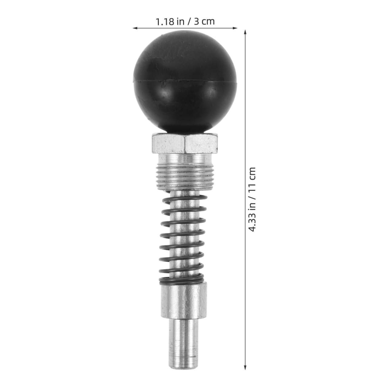 Kisangel Fitness Gear Pull Pin Knob Adjustable Spring Loaded Pull Pin for Gym Equipment Exercise Machine Replacement Handle Quick Adjustment