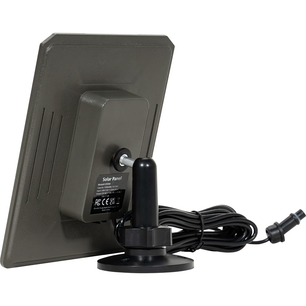GardePro A3S Solar Trail Camera Bundle (Non-Cellular, Non-WiFi), Enhanced Low-Light Performance, 64MP Photo & 1296P HD Video, 0.1s Trigger, 100ft No-Glow Night Vision, Motion Activated Wildlife Camera