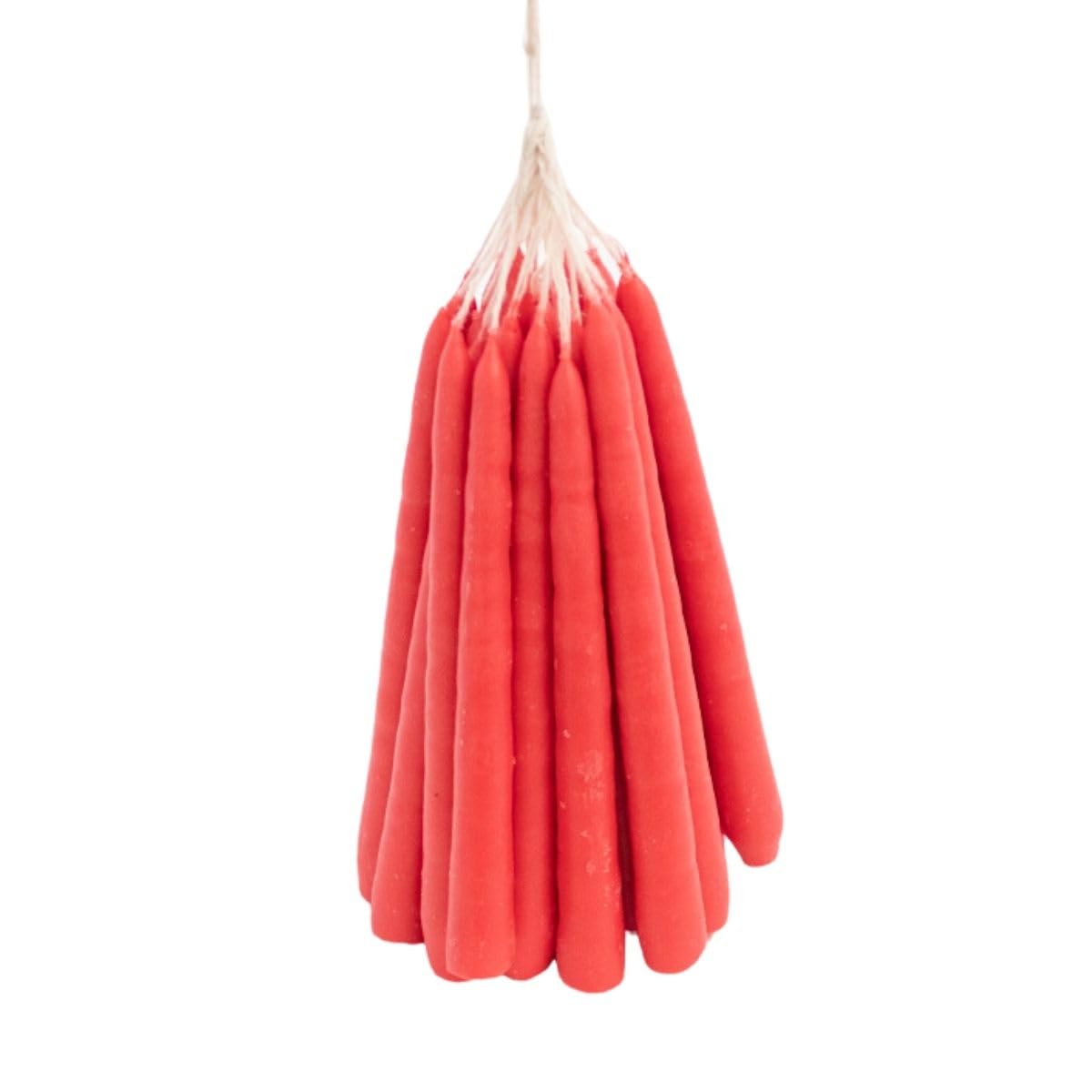 Luz Maria Sebo Candle 26 Pieces (Red)