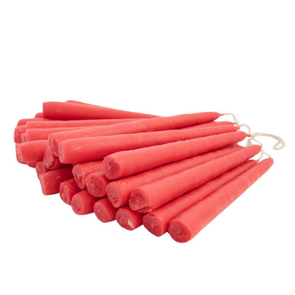 Luz Maria Sebo Candle 26 Pieces (Red)