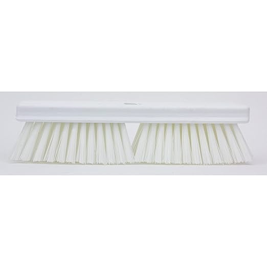 SPARTA Plastic Floor Scrub Brush, Brush Head Only, Deck Brush