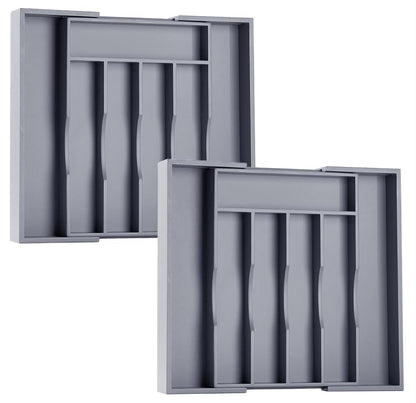 Kitchen Silverware Drawer Organizer and Storage Cabinet Utensil Rack Bathroom Counter Vanity Extra Large Big Cooking Drawer Organizers Countertop Pantry Storage Cabinet Best Kitchen Must Haves 2025