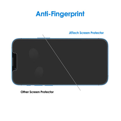 JETech Privacy Screen Protector for iPhone 11 and iPhone XR 6.1-Inch, Anti Spy Tempered Glass Film, 2-Pack