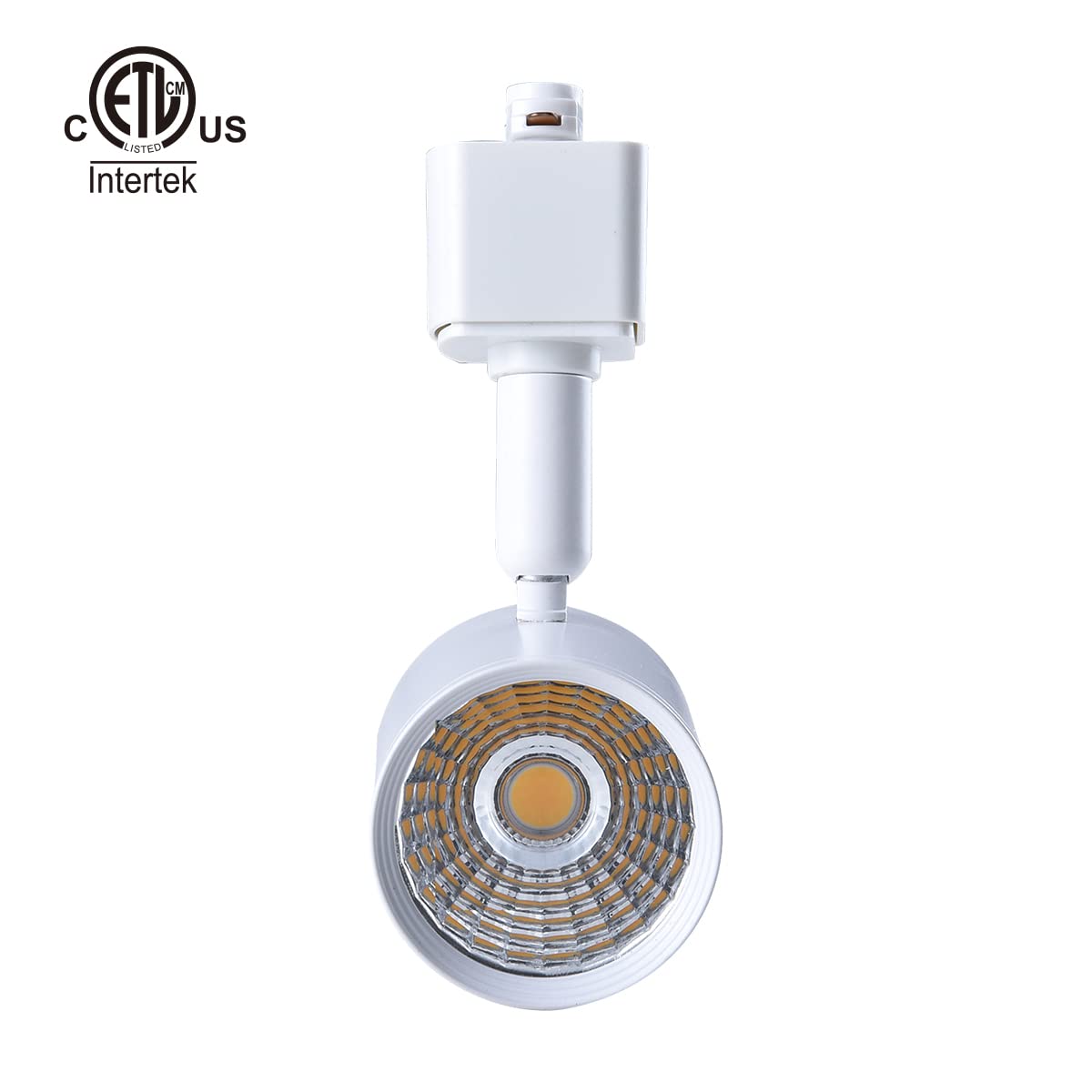 mirrea 12 Pack LED Track Lighting Heads Compatible with Single Circuit H Type Rail Ceiling Spotlight for Accent Task Wall Art Exhibition Lighting 6.5W White Painted (4000K Neutral White)