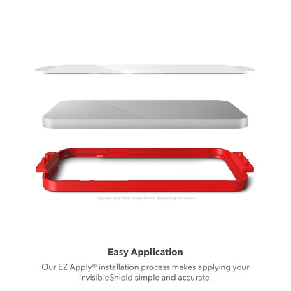 ZAGG Glass Elite Screen Protector for iPhone 16 Pro - 5X Stronger, Reinforced Edges, Ultra-Strong Tempered Glass, Scratch Resistant, Anti-Smudge, Easy Installation, InvisibleShield, Eco-Friendly