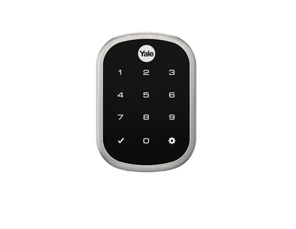 Yale | LiftMaster Smart Lock with Touchscreen Deadbolt - Works with myQ App & Key by Amazon in-Garage Delivery when paired with Smart Garage Hub (sold separately), Oil Rubbed Bronze