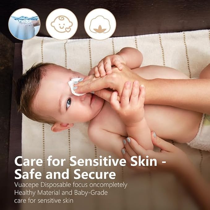 Face Towels Disposable Cotton Facial Towels, Drying Tissue