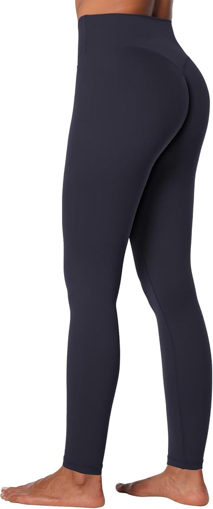 Sunzel Sunlissia Hidden Butt Lifting Scrunch Workout Leggings for Women, Crossover High Waist Yoga Pants with Tummy Control