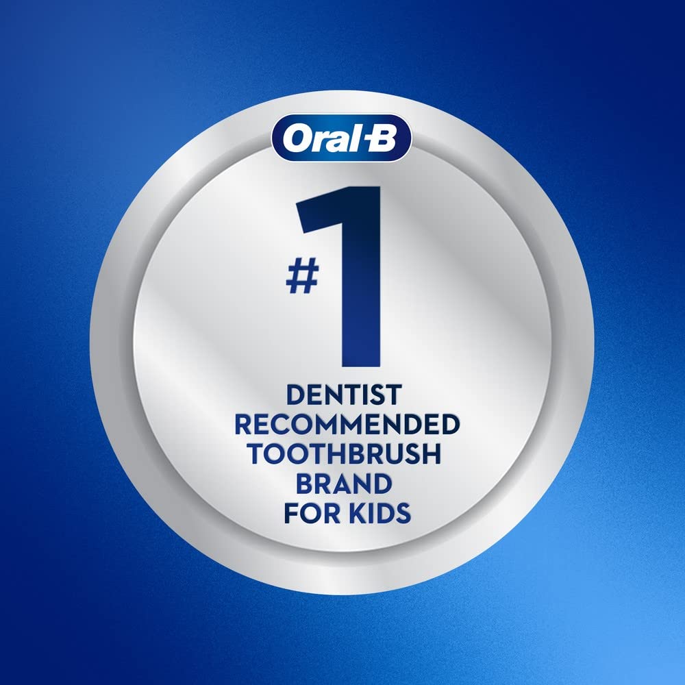 Oral-B Kids Electric Toothbrush with Sensitive Brush Head and Timer, for Kids 3+ (Product Design May Vary)