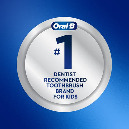 Oral-B Kids Electric Toothbrush with Sensitive Brush Head and Timer, for Kids 3+ (Product Design May Vary)