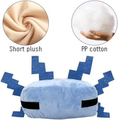 HQRYSH Plush Toys, Plush Toy Soft Pillows, Suitable for Video Game Enthusiasts, Children's Birthday Parties, Christmas Preferred Gifts (Pink/Blue)