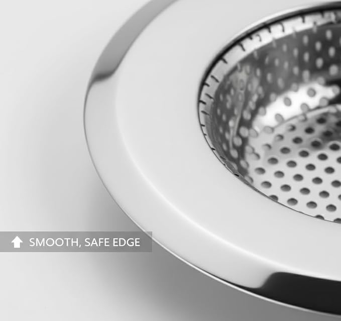 3-Pack 4.5 Inch Sink Strainers
