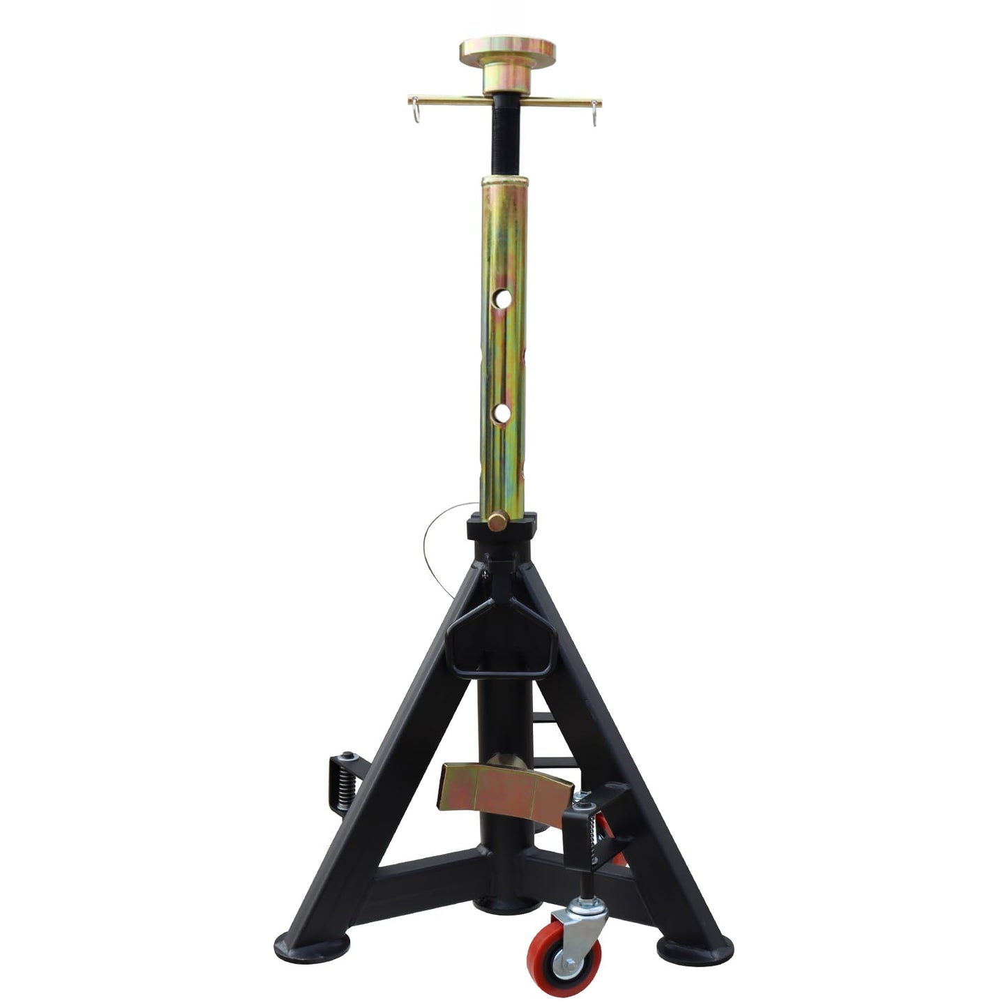 BESTOOL 16 Ton Heavy Duty Jack Stands Pair – 35,000 lbs Rated Capacity, Adjustable 26" to 40.9", Rolling Design for Trucks, Trailers, Tractors & Heavy Equipment