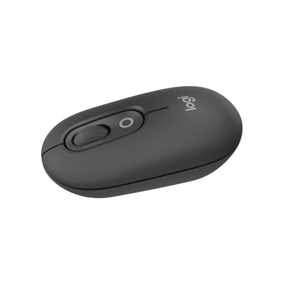 Logitech POP Mouse, Wireless Mouse with Customizable Emojis, SilentTouch Technology, Precision/Speed Scroll, Compact Design, Bluetooth, Multi-Device, OS Compatible - Heartbreaker Rose