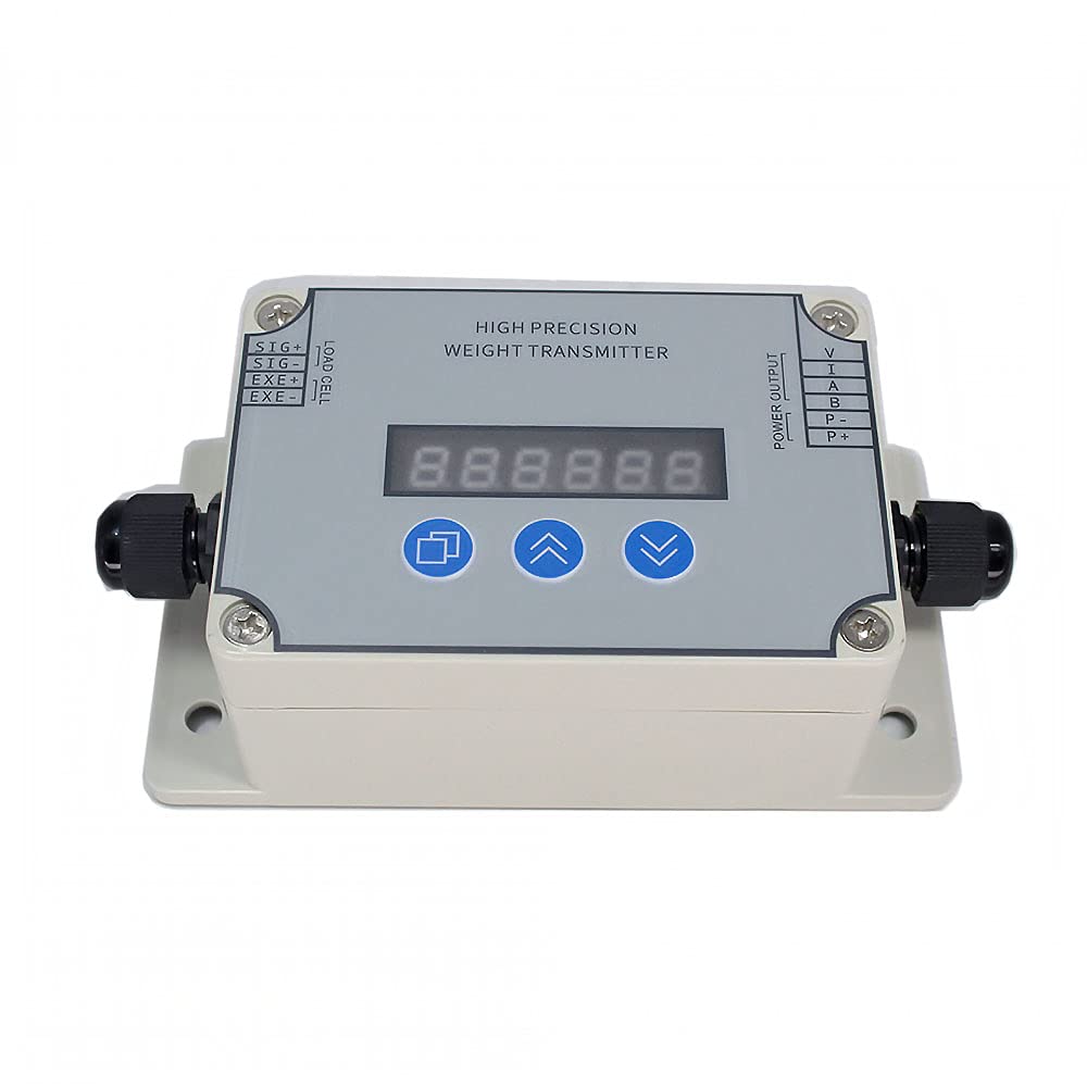ATO Load Cell Amplifier with Digital Readout, Load Cell Display Controller Indicator Load Cell Amplifier with Read Out, 0-10V & RS485 Output