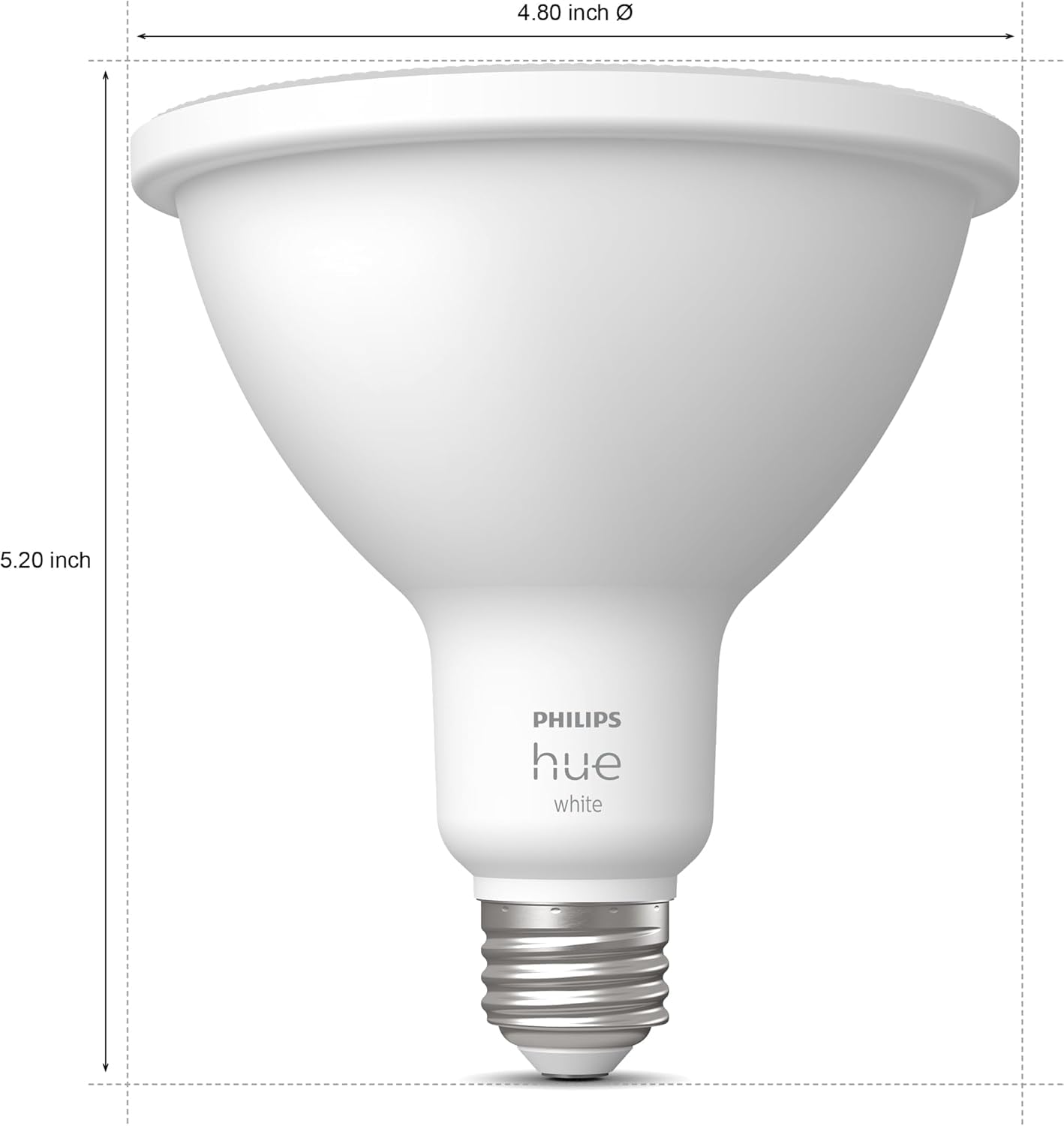 PHILIPS Hue Smart 100W PAR38 LED Bulb, 2 Pack, White & Color Ambiance Color-Changing Light, 1300LM, E26, Outdoor Light Bulbs, Control with Hue App, Works with Alexa, Google Assistant and Apple Homekit