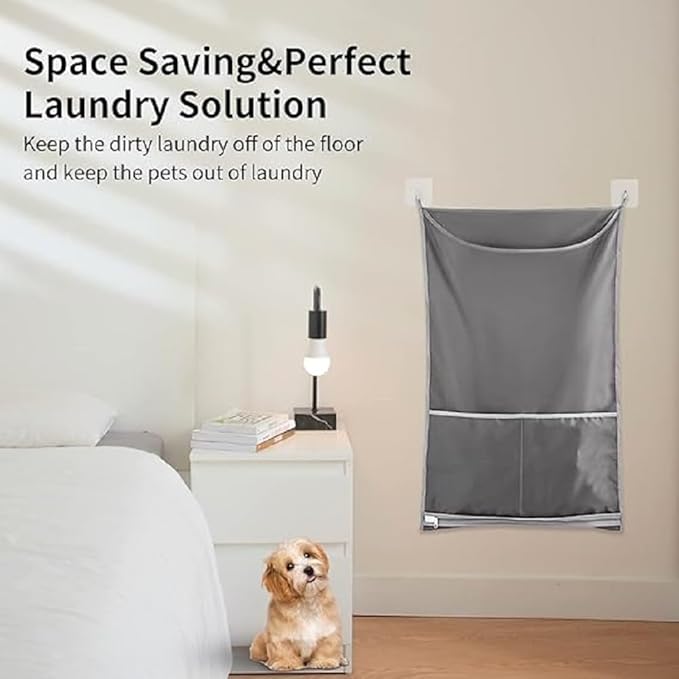 Hanging Laundry Hamper, Over The Door Laundry Hamper, Hanging Laundry Bag