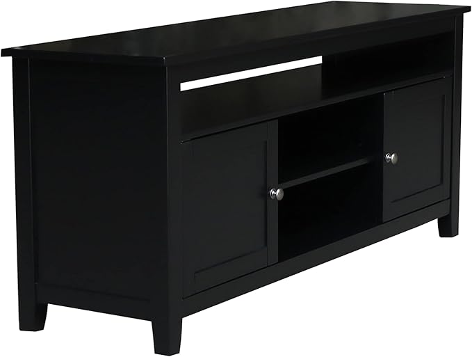 IC INTERNATIONAL CONCEPTS Solid Wood Entertainment/TV Stand