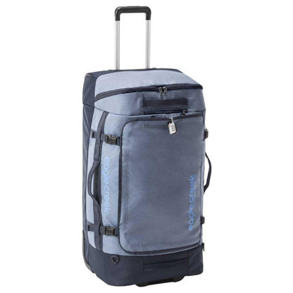 Eagle Creek Cargo Hauler XT Wheeled Duffel - Wheeled Backpack Duffel - Deployable Backpack Straps - Lockable U-Lid & Easy Access Compartment - 32" - Glacier Blue