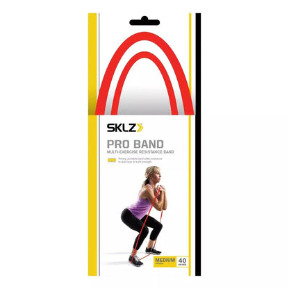 Sklz Unisex's Pro Exercise Resistance Band-Red, Medium