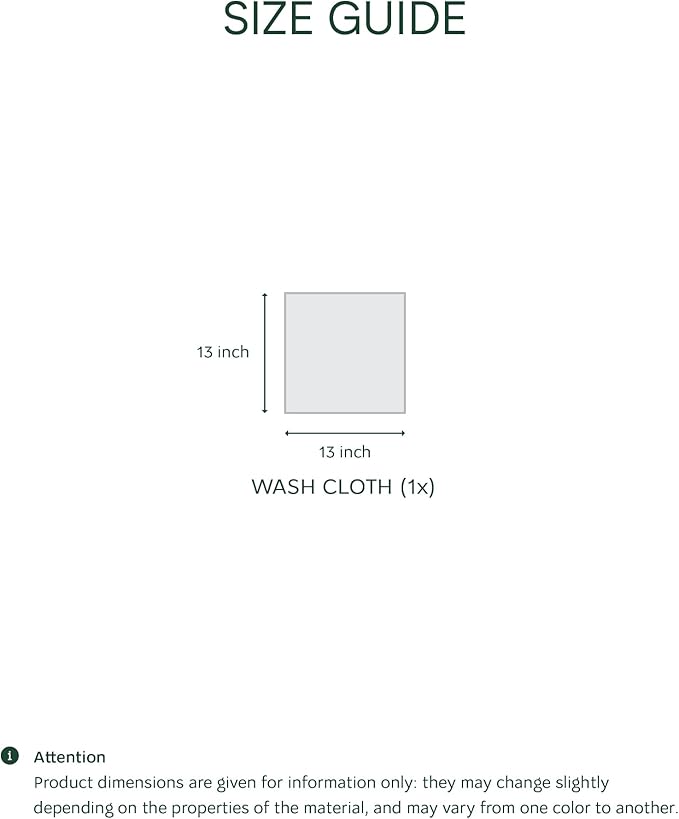 Lacoste Heritage 100% Supima Cotton Wash Cloth, Croc Green, Premium Super Soft