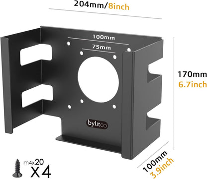 Under Desk Mount Holder for Mac Studio, Compatible with M1/M2/M3/ New M4 2025 (Max and Ultra)