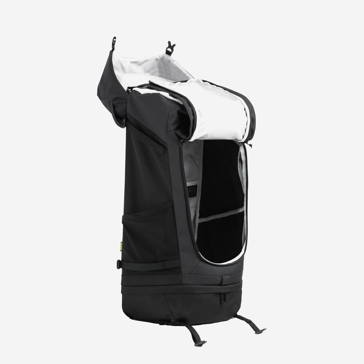 NOMAD Batura Backpack - Premium 70L Pack with Rain Cover Included | Lightweight Rucksack for Traveling, Hiking, Camping, Outdoor Sports (Black)