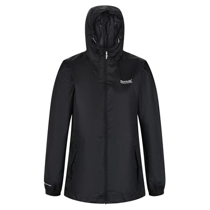 Regatta Womens Pack It III Waterproof Jacket Black M