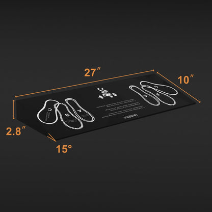 UNMERA Squat Wedge Block - Non-Slip Heel Elevator | Improves Squat Form, Mobility & Strength for Weightlifting, Deadlifts