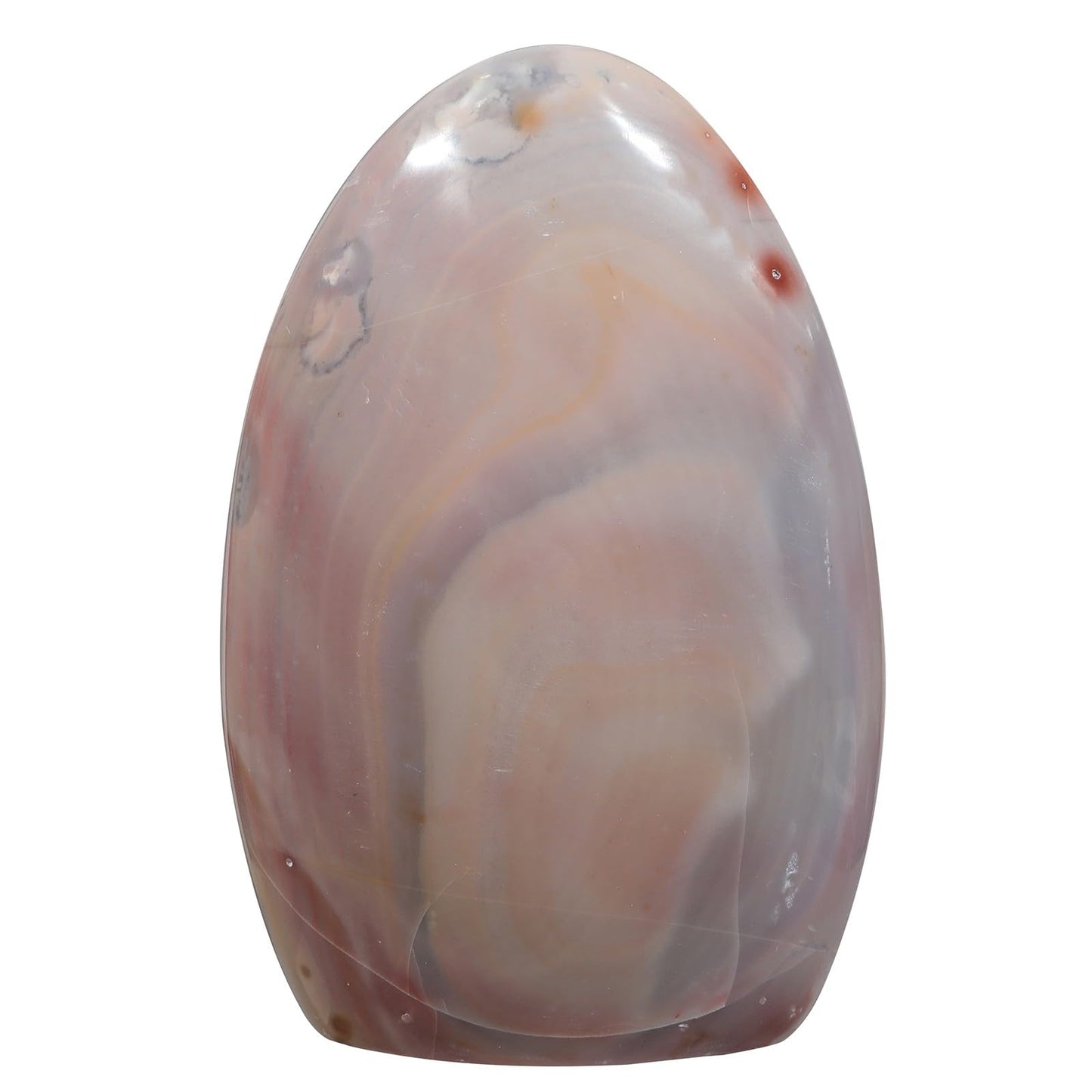 Sportmusies Natural Ocean Jasper Stone Self-Standing Centerpiece Desk Table Home Decoration, Irregular-Shaped Crystal Mineral Specimen Collection Meditation Reiki, 4.72-6.69 inches