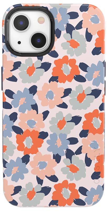 Casely iPhone 14 Case | Pastel Garden | Sunday Best | Compatible with MagSafe | Bold Protective Design
