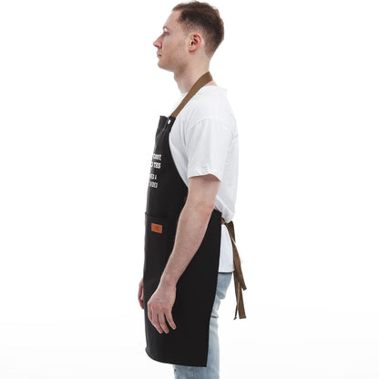 REHAVE Funny Gift for Men, Women, Dad, Anniversary, Christmas Gifts for Husband, Boyfriend, Brother, Uncle, Unique Birthday Grilling Gift, Father's Day Gifts from Daughter Son – BBQ Cooking Chef Apron