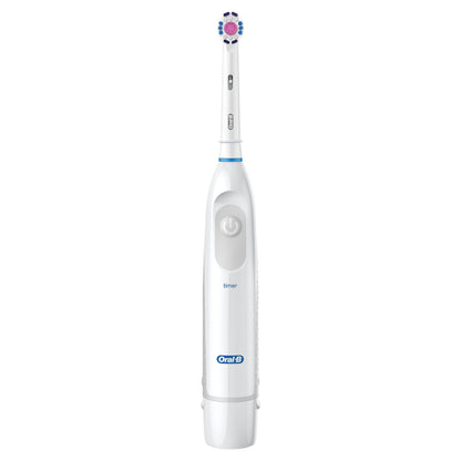 Oral-B Pro 100 Charcoal, Battery Powered Electric Toothbrush, Black