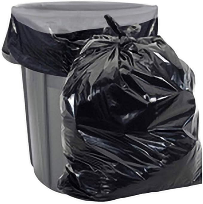 Aluf Plastics - Value COEX 3 Ply Garbage Bags, 45 Gallon, 1.25 Mil