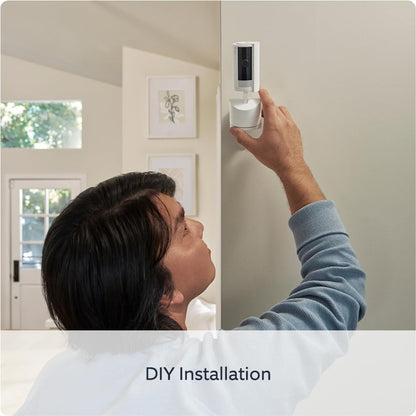 Ring Pan-Tilt Indoor Camera | Plug-In Pet Security Camera | 360° pan & 169° tilt coverage, Manual Privacy Cover, HD video, Two-Way Talk, Wi-Fi | 30-day free trial of Ring Home