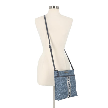 Nautica Lakeside Signature Jaquard North South Crossbody Bag