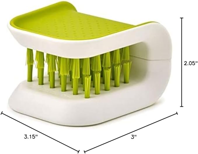Joseph Joseph BladeBrush Knife and Cutlery Cleaner Brush Bristle Scrub Kitchen