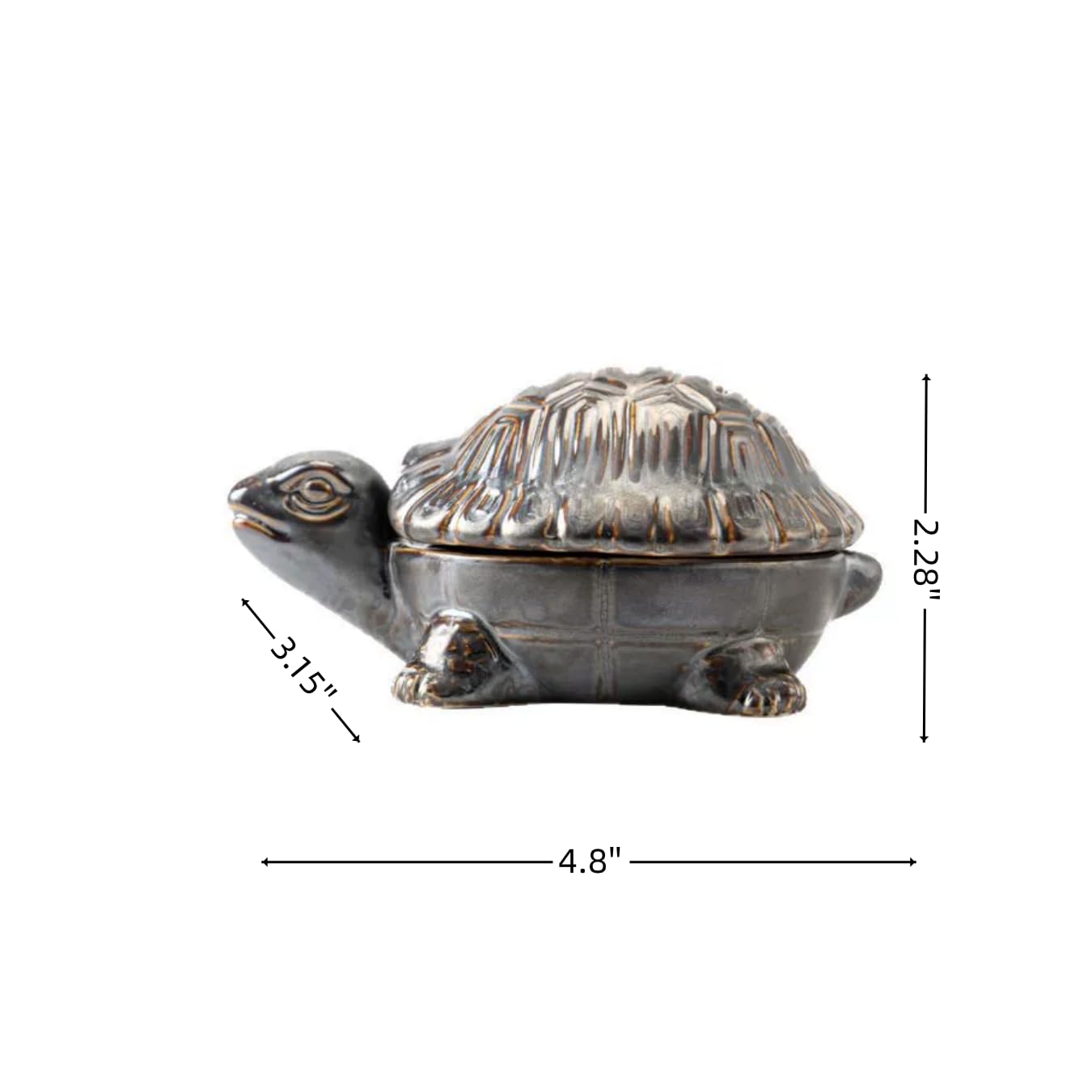 Ceramic Incense Burner, Multi-Functional Incense Burner Holder for Incense Sticks, Coil Incense and Cones, Perfect Home Decor
